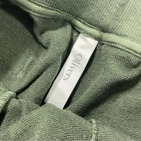 New Oliver’s Apparel Sweat Shorts Green Small - Picture 5 of 5